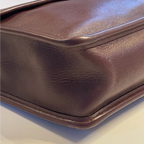 Vintage Coach Willis 9927 Mahogany Leather Bag RESTORED PRISTINE NO FLAWS ✨ ✨✨ - Picture 5 of 16